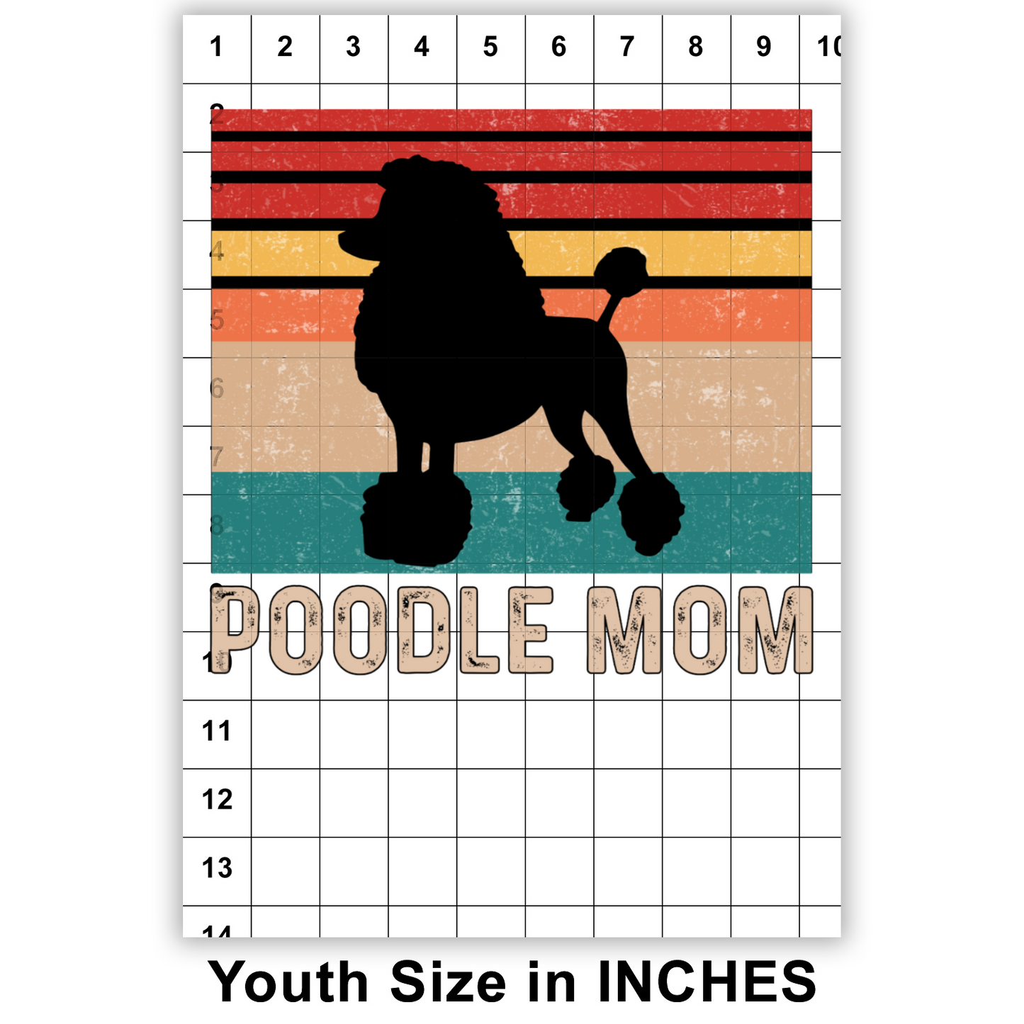 Poodle Mom Sublimation