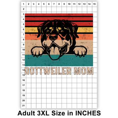 Rottweiler Mom Sublimation