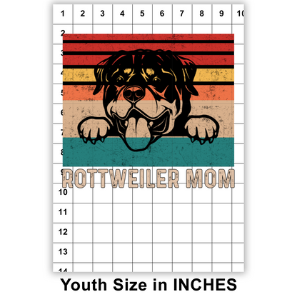 Rottweiler Mom Sublimation