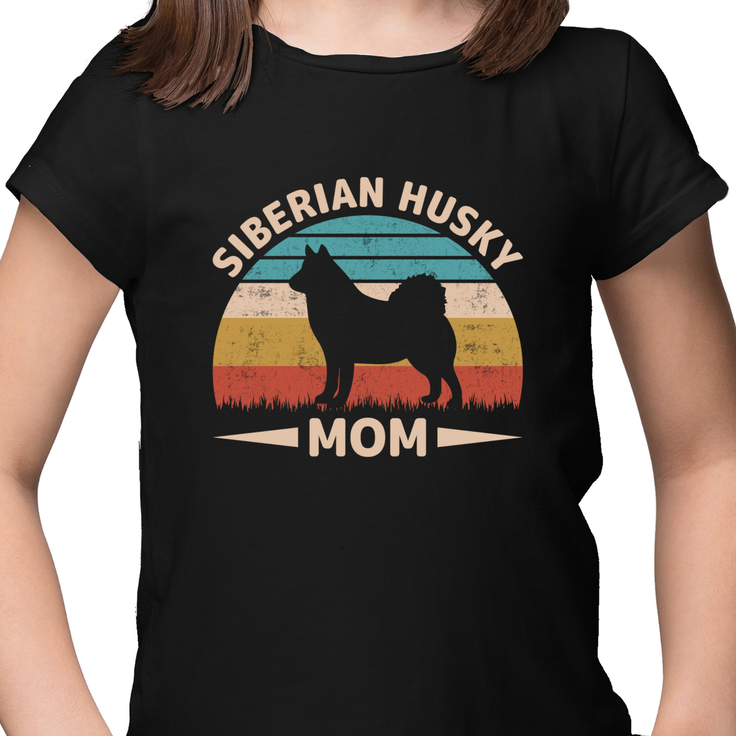 Siberian Husky Mom DTF