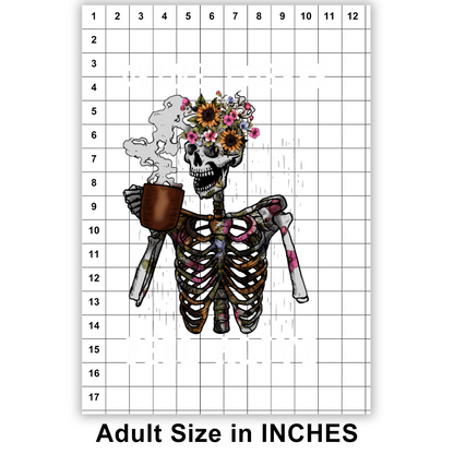 Drink Coffee Feel Alive DTF