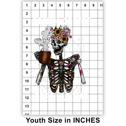 Drink Coffee Feel Alive DTF