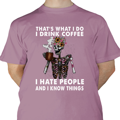Drink Coffee Is What I Do DTF