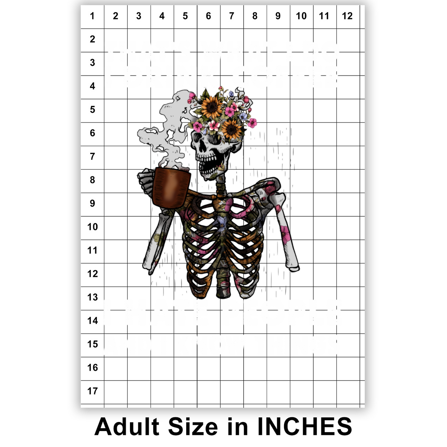 Drink Coffee Is What I Do DTF