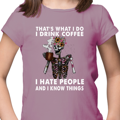 Drink Coffee Is What I Do DTF