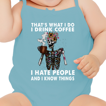 Drink Coffee Is What I Do DTF