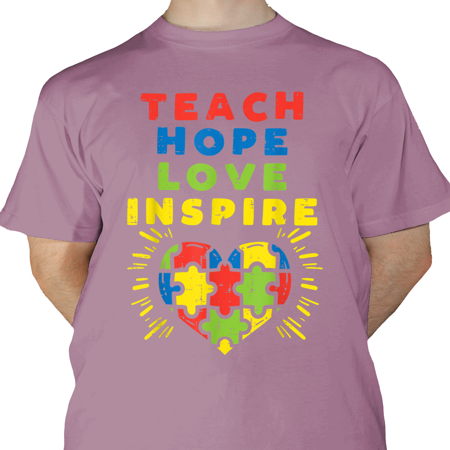 Teach Hope Love Inspire DTF