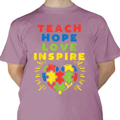 Teach Hope Love Inspire DTF