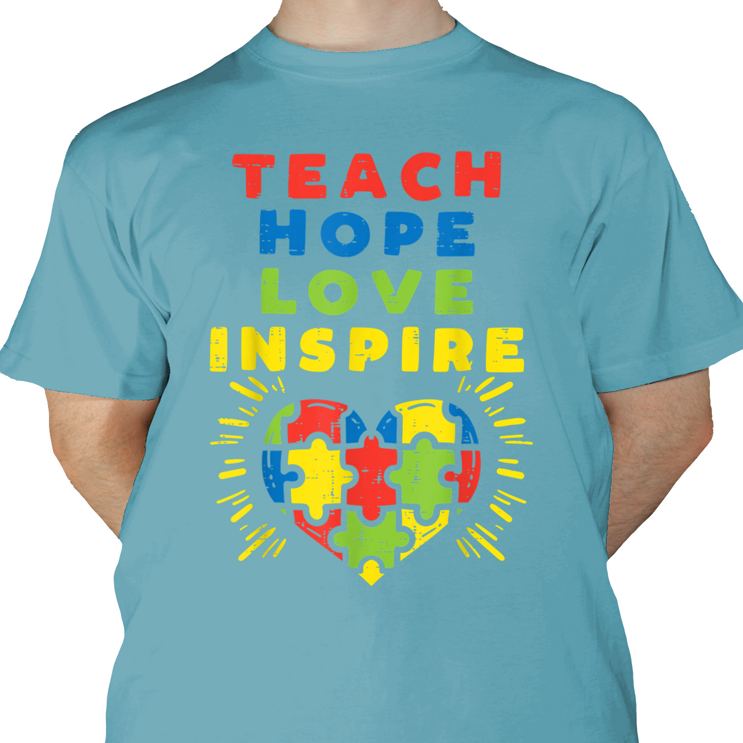 Teach Hope Love Inspire DTF