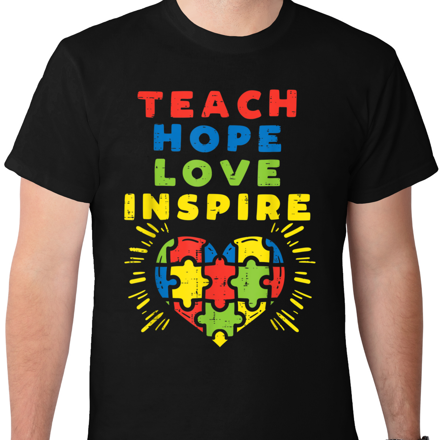 Teach Hope Love Inspire DTF