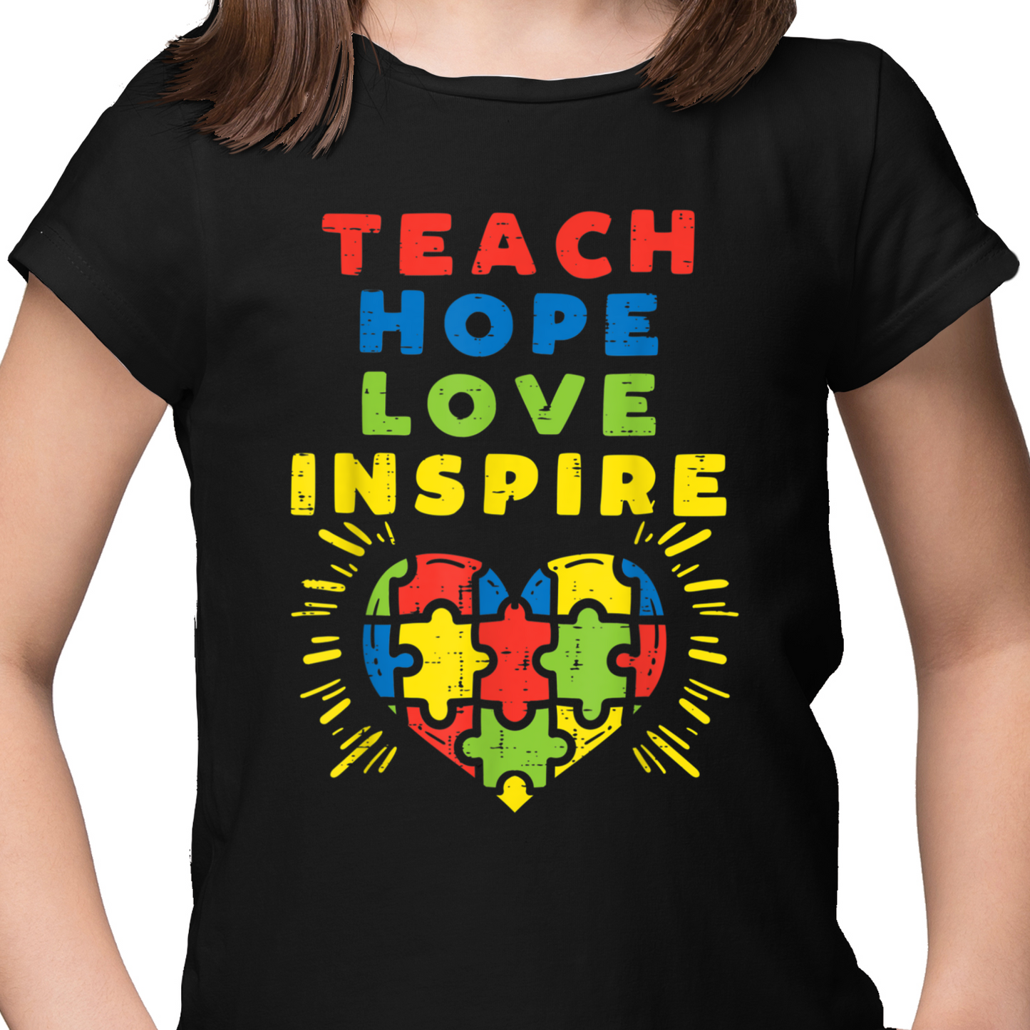 Teach Hope Love Inspire DTF