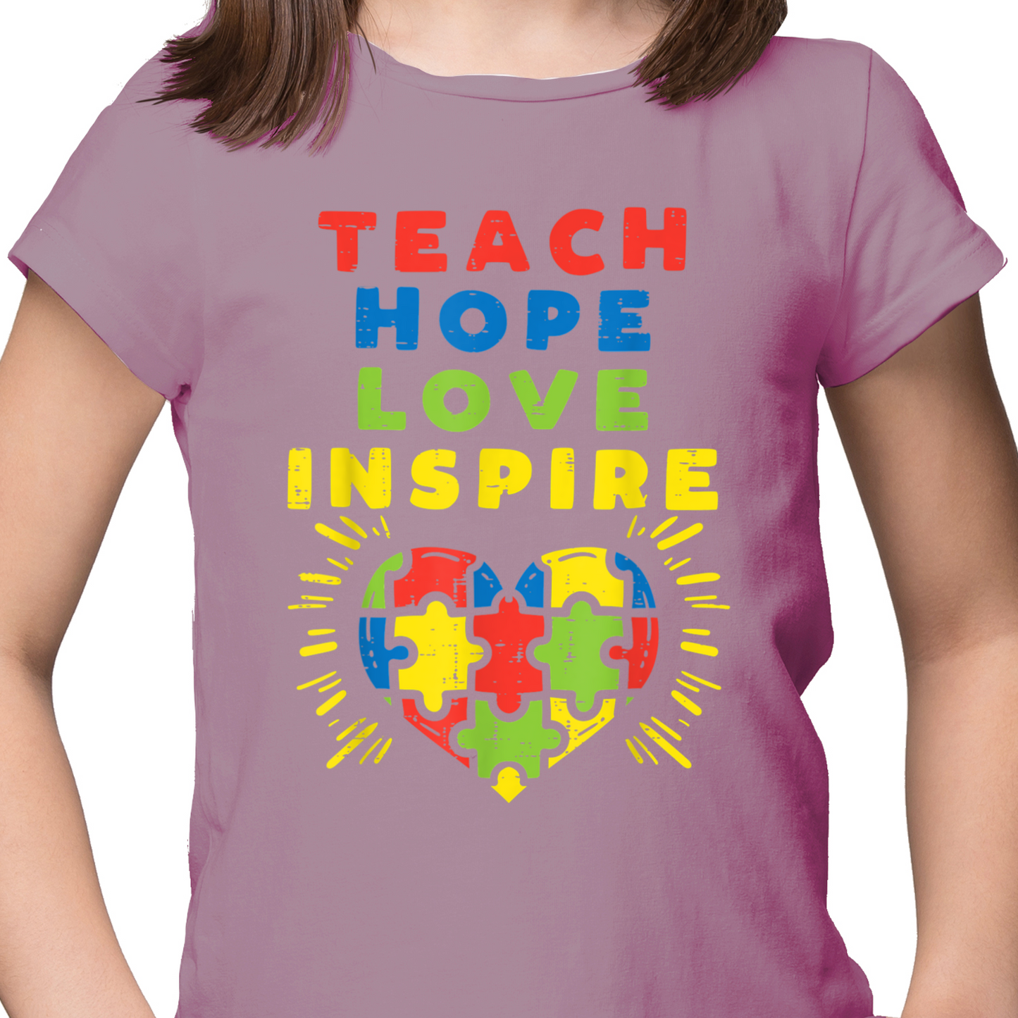 Teach Hope Love Inspire DTF