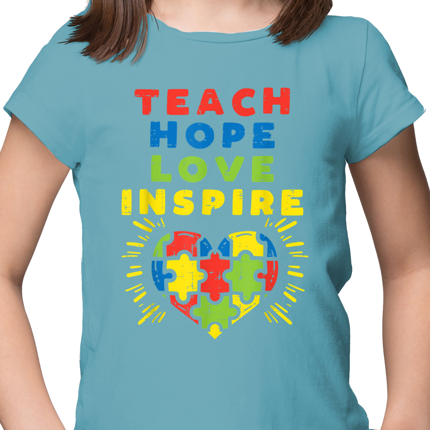 Teach Hope Love Inspire DTF