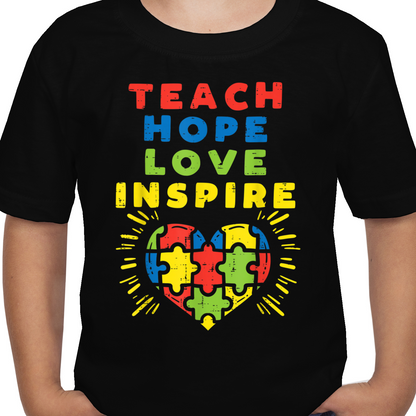 Teach Hope Love Inspire DTF