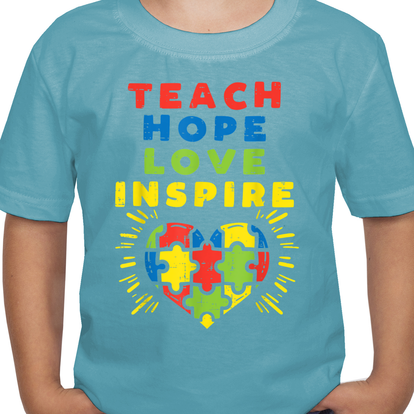 Teach Hope Love Inspire DTF