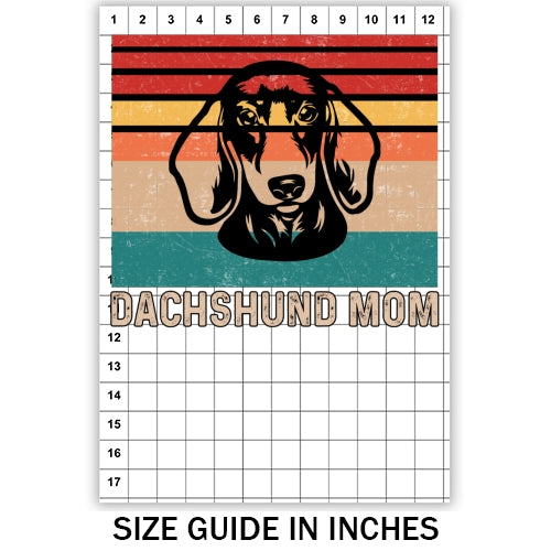 Dachshund Mom Sublimation