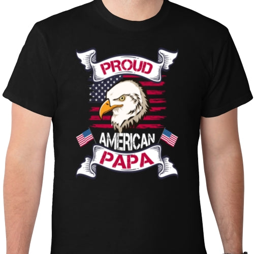 Proud American Papa DTF