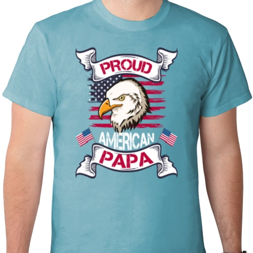 Proud American Papa DTF