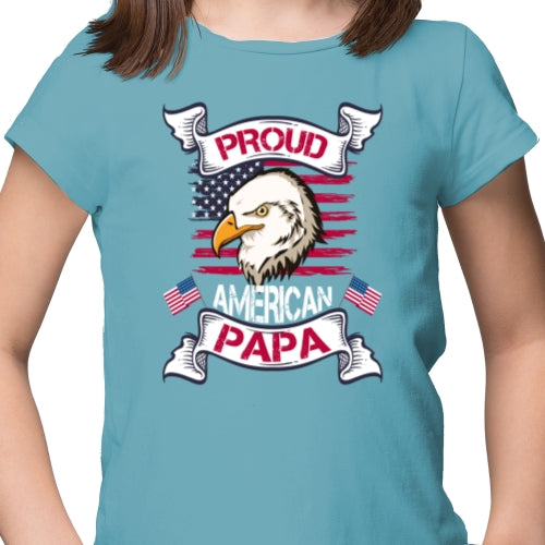 Proud American Papa DTF