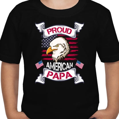 Proud American Papa DTF