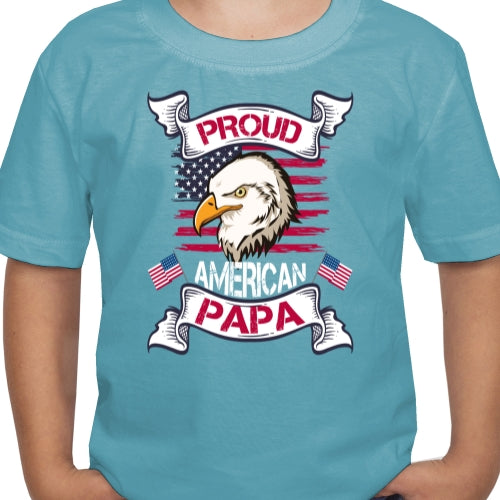 Proud American Papa DTF