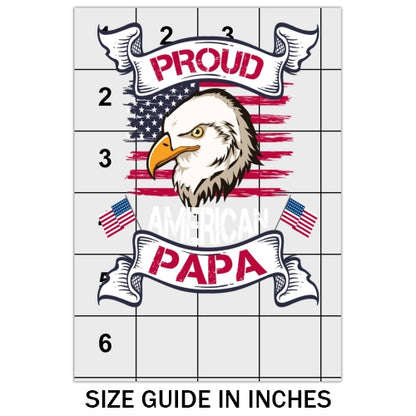 Proud American Papa DTF