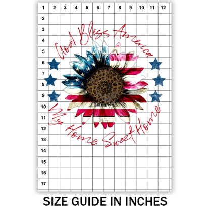 God Bless America Sublimation