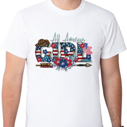 All American Girl Sublimation