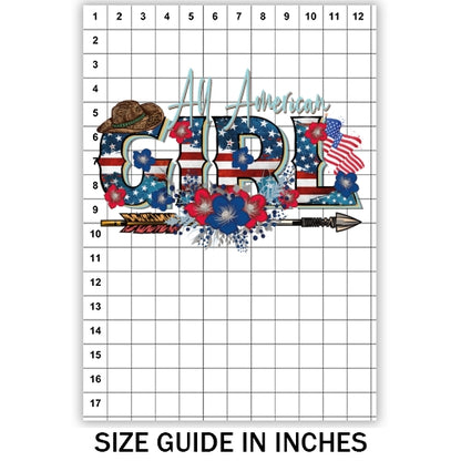 All American Girl Sublimation