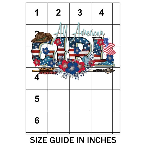 All American Girl Sublimation