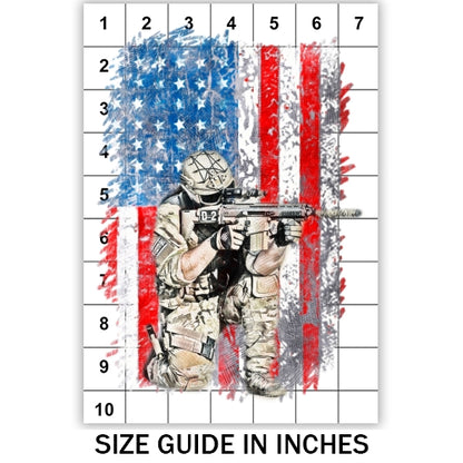 USA Soldier Sublimation