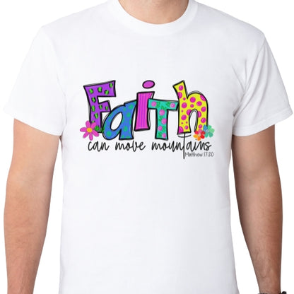 Faith Can Move Mountains Sublimation