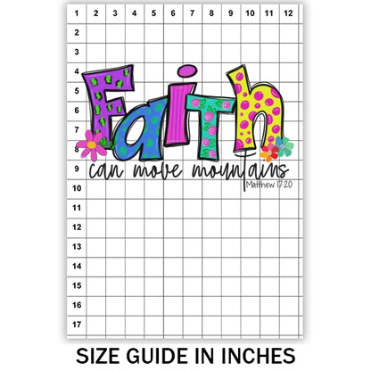 Faith Can Move Mountains Sublimation