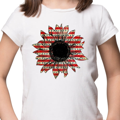 Patriotic Sunflower Sublimation