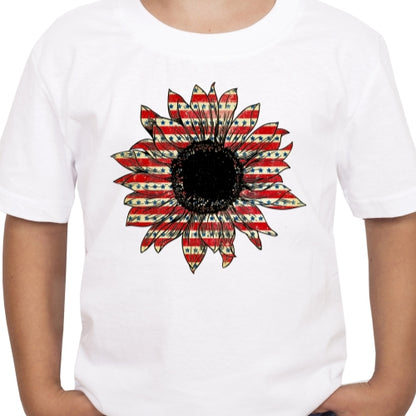 Patriotic Sunflower Sublimation