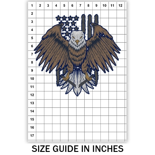 Retro Eagle Sublimation