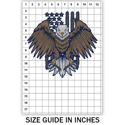 Retro Eagle Sublimation