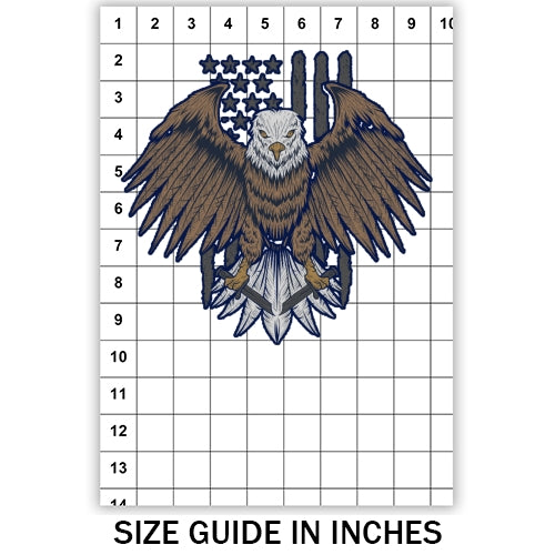 Retro Eagle Sublimation