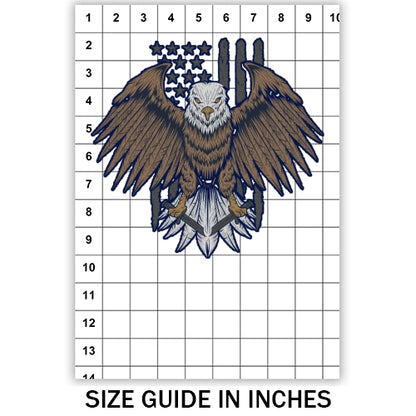 Retro Eagle Sublimation