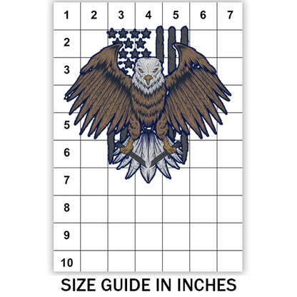 Retro Eagle Sublimation