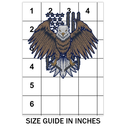 Retro Eagle Sublimation