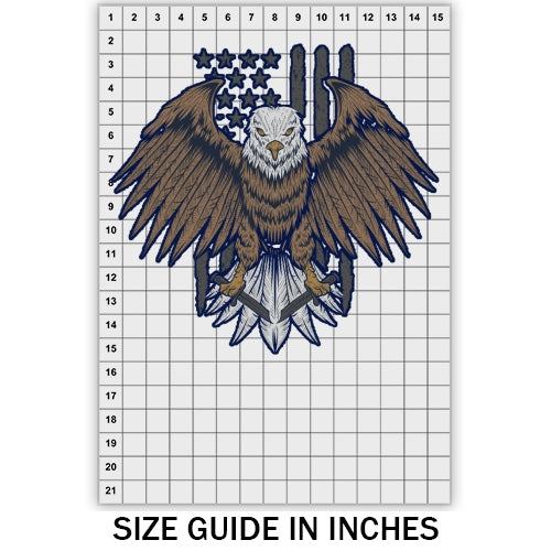 Retro Eagle DTF