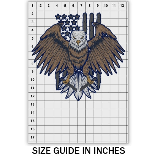 Retro Eagle DTF