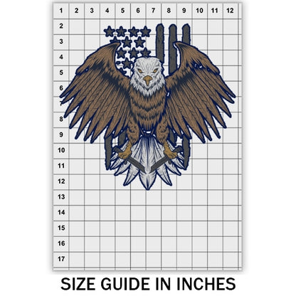 Retro Eagle DTF