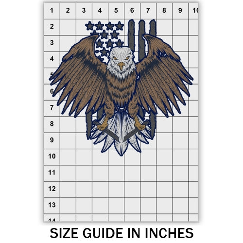 Retro Eagle DTF