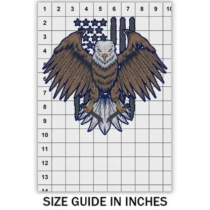 Retro Eagle DTF