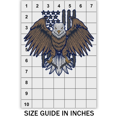 Retro Eagle DTF