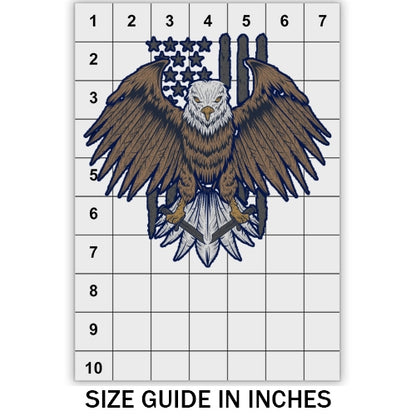 Retro Eagle DTF