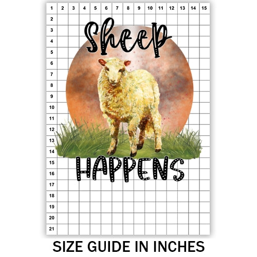 Sheep Happens Sublimation