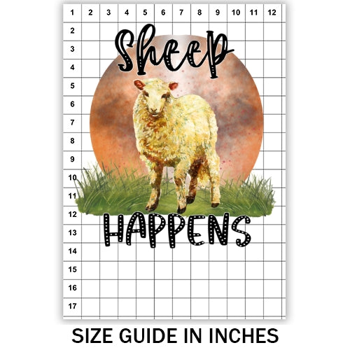 Sheep Happens Sublimation